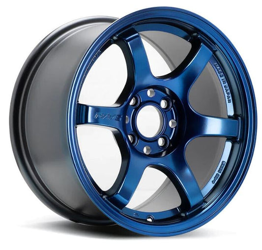 Gram Lights 57DR 15x8.0 +35 4x100 Mag Blue | Free Caps