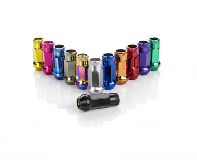 Wheel Mate Muteki SR48 Open End Lug Nuts - Titanium 12x1.25 48mm