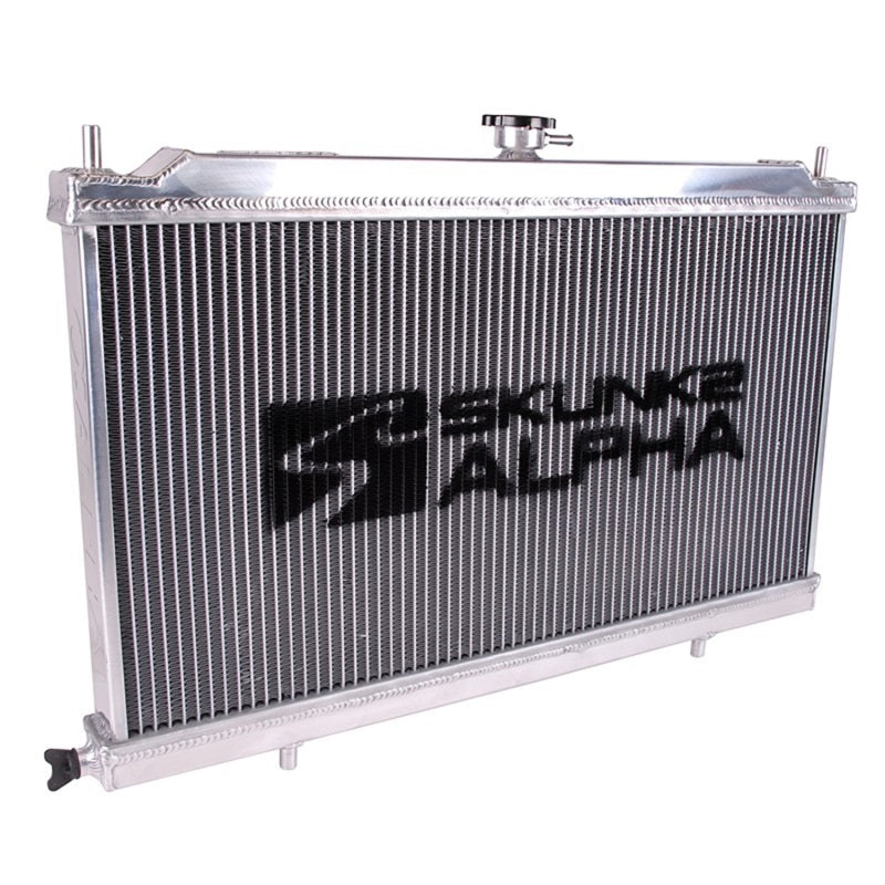 Skunk2 Alpha Series 88-91 Honda Civic/CRX Radiator (Half Size) (Dual Core)