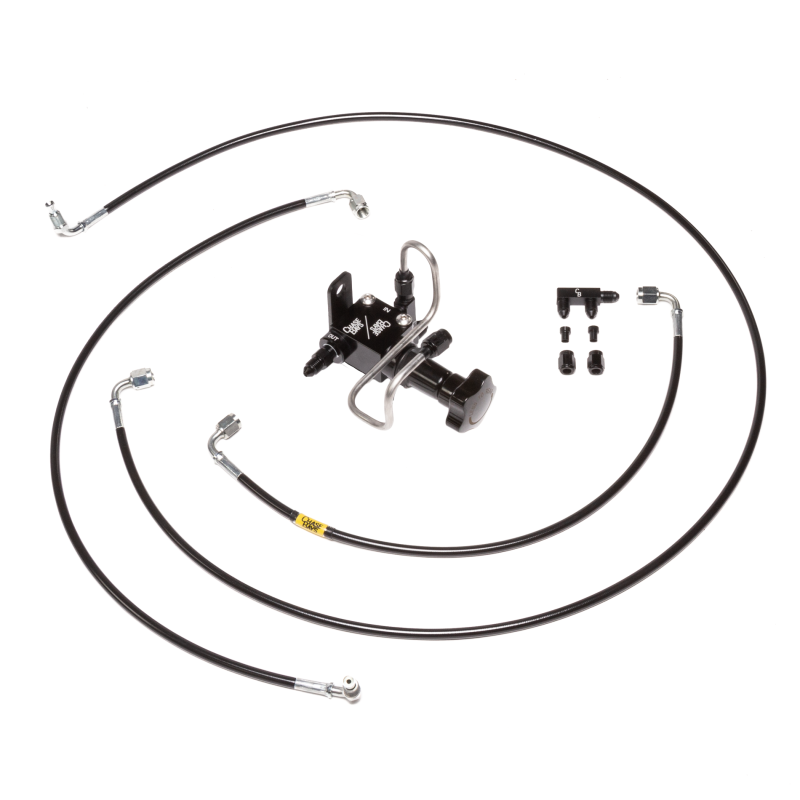 Chase Bays 96-00 Honda Civic Single Piston Brake Booster Delete Brake Line Relocation