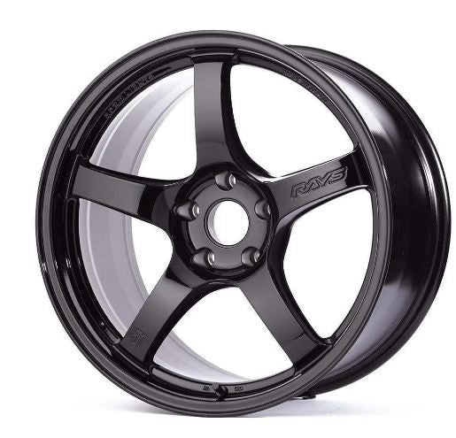 Gram Lights 57DR 18x9.5 +38 5x100 Glass Black  WGIX38DGBP