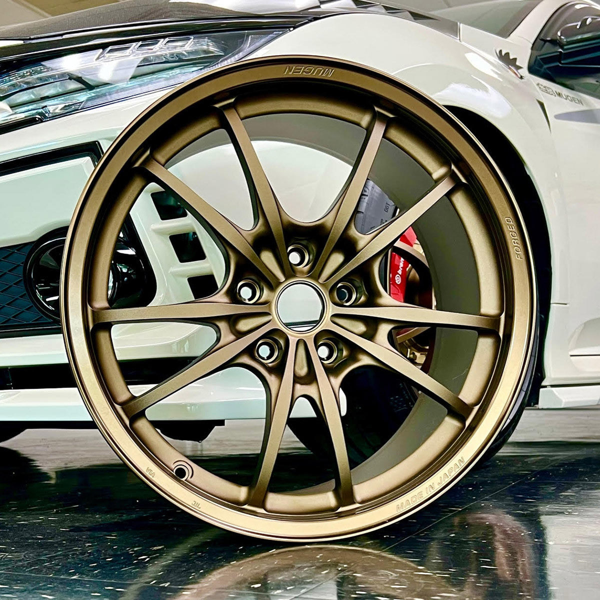 Mugen MF10 18x9.5 +45 5x120mm for Civic Type R