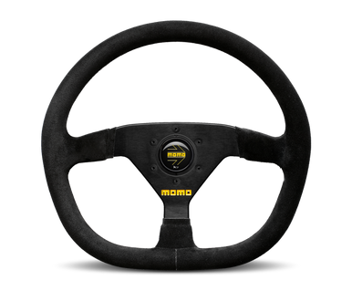 Momo MOD88 Steering Wheel 320 mm - Black Suede/Black Spokes