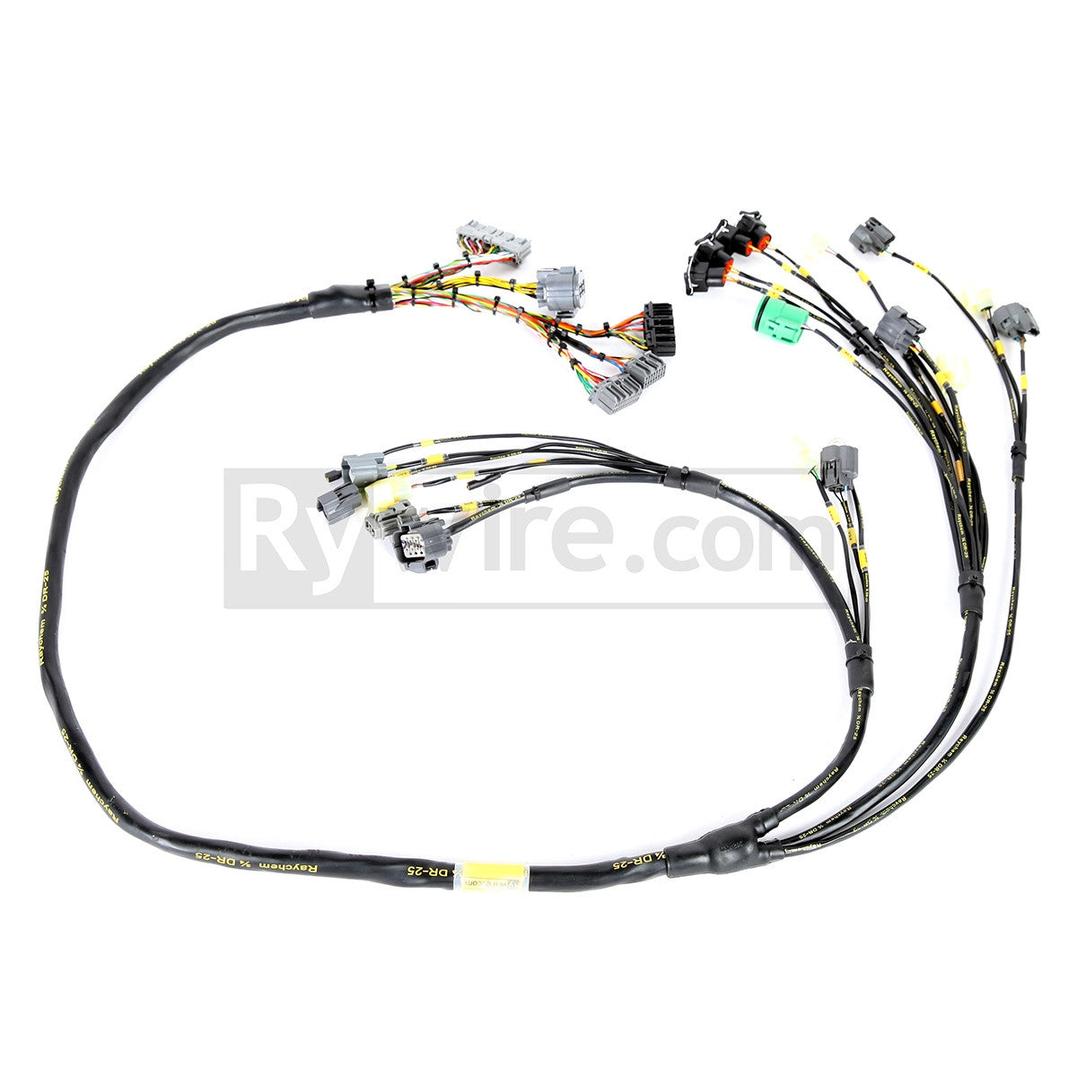 Rywire Honda B/D-Series Mil-Spec Engine Harness w/Chassis Specific Adapter - RY-B1-MILSPEC-DA-EARLY