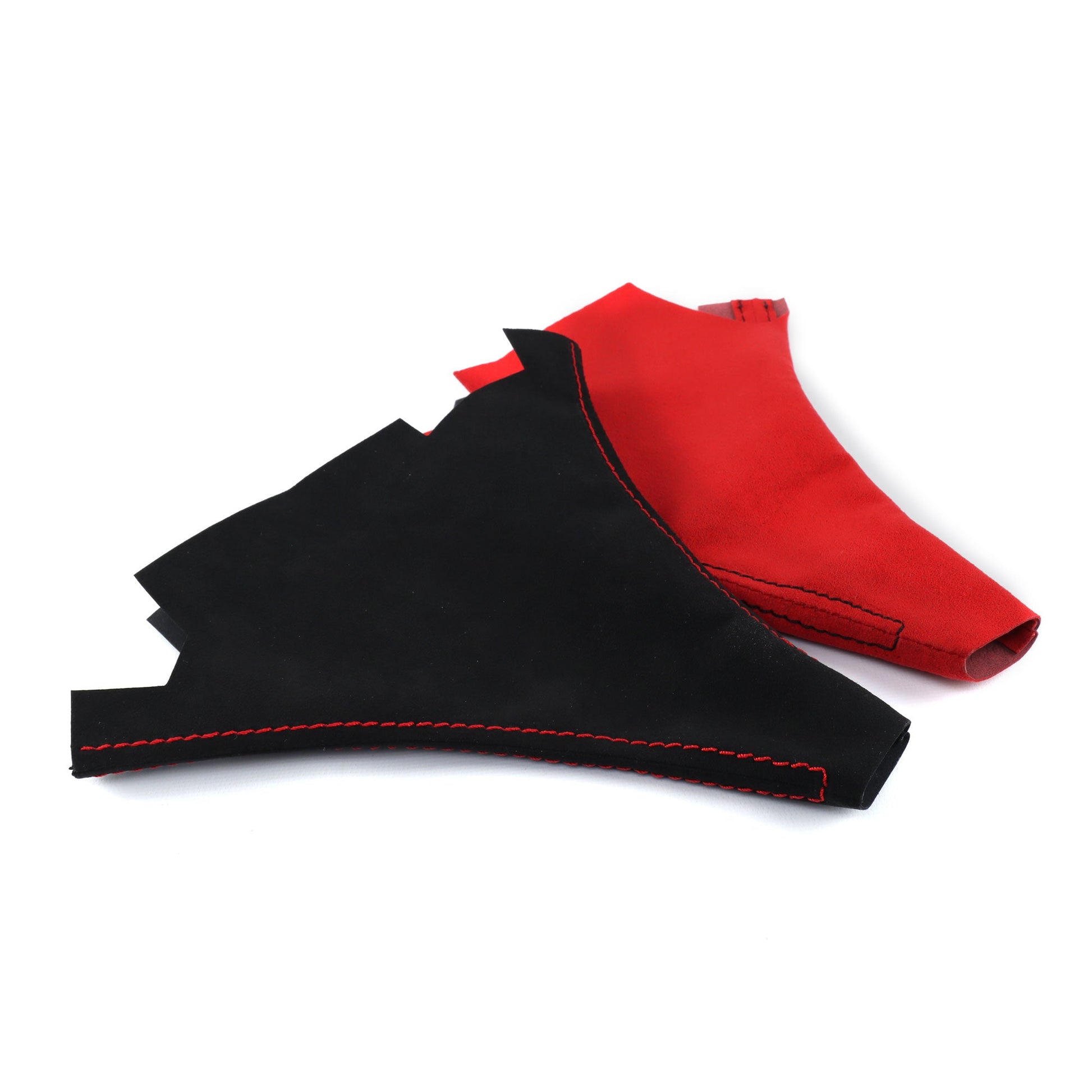 hybrid-racing-alcantara-shift-boot-13-15-civic Black/Red