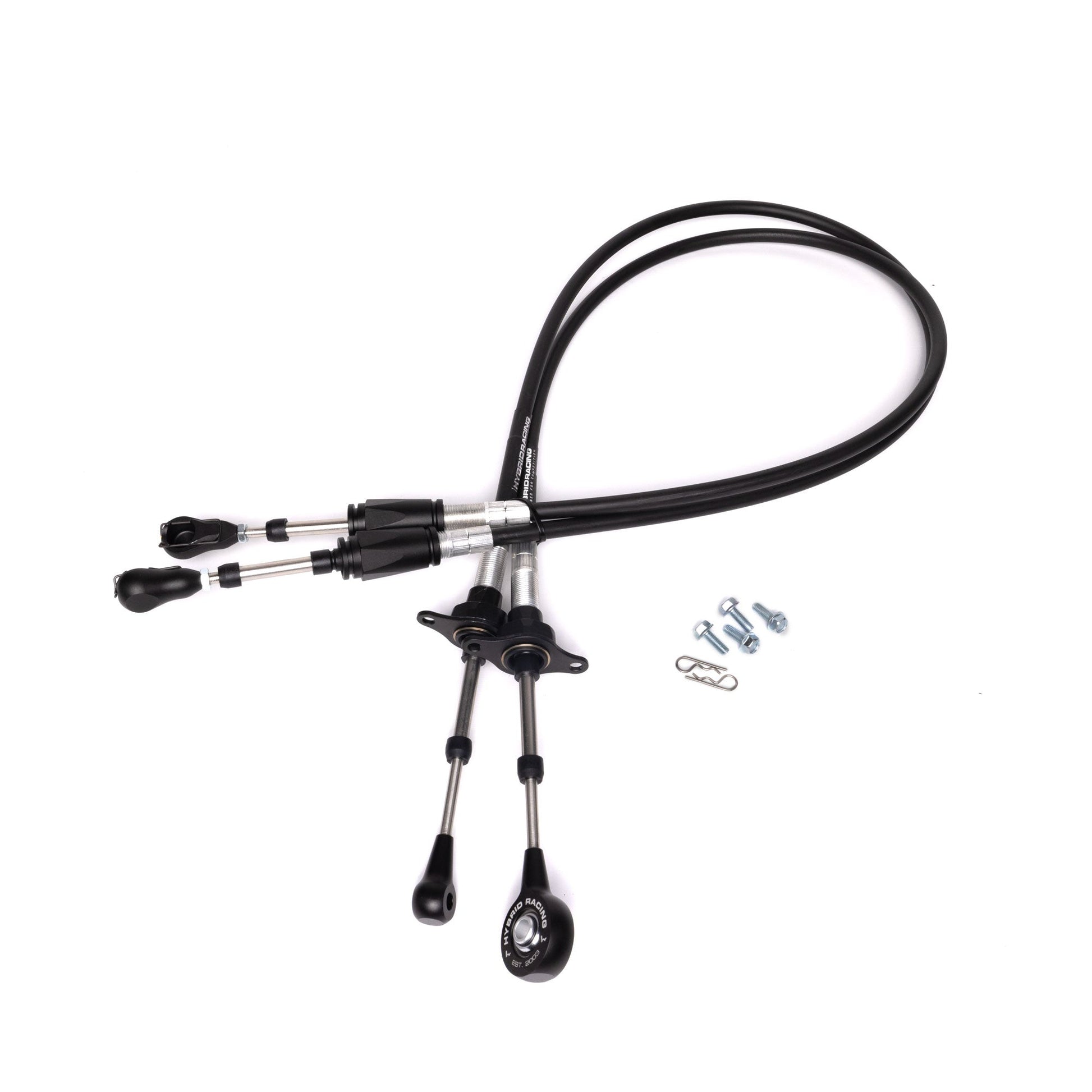 Hybrid Racing Performance Shifter Cables (K24A2/A4/A8 Trans to Z3 Bolt-In Shifter) HYB-SCA-01-36