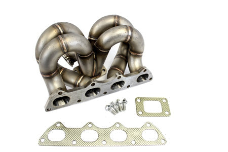 PLM Power Driven T3 Ramhorn Turbo Manifold A/C & P/S Compatible B-Series  B18