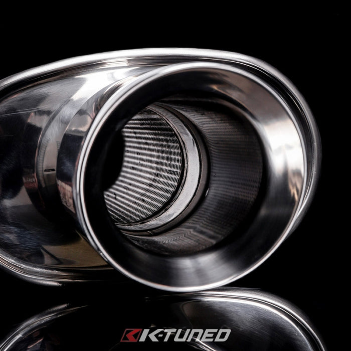 K-Tuned Polished Long Muffler