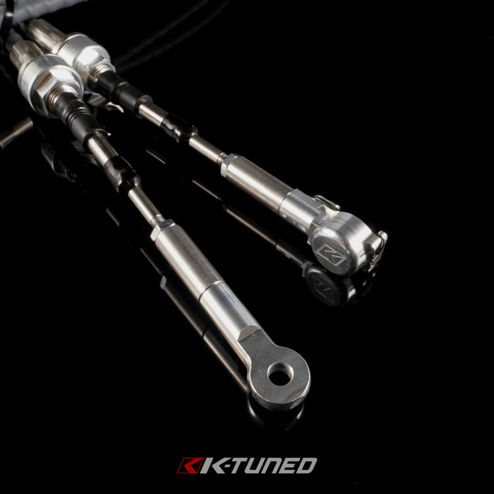 K Tuned Race-Spec Shifter Cables | B-Series AWD