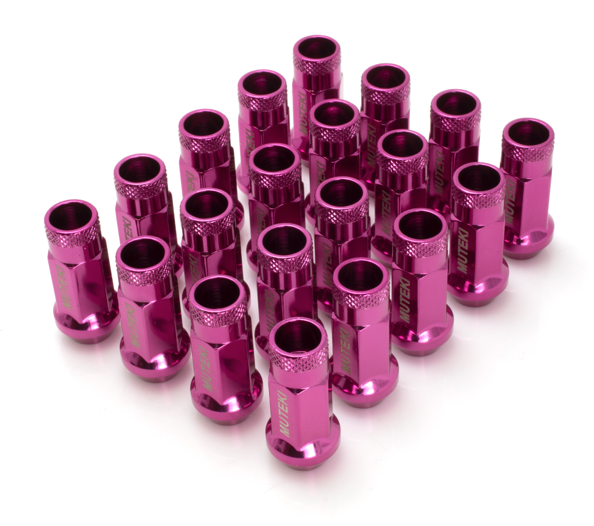 Wheel Mate Muteki SR48 Open End Lug Nuts - Purple 12x1.25 48mm