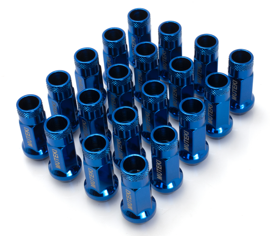 Wheel Mate Muteki SR48 Open End Lug Nuts - Blue 12x1.25 48mm