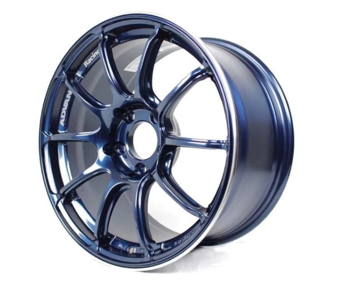 Advan TC4 18x9.5 +38 5-120 Racing Indigo Blue Wheel  - YAD8J38WE