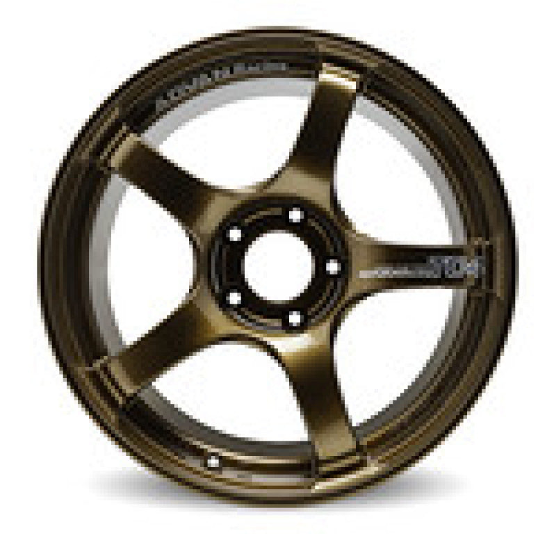 Advan TC4 FK8 Umber Bronze Wheel  side view 2