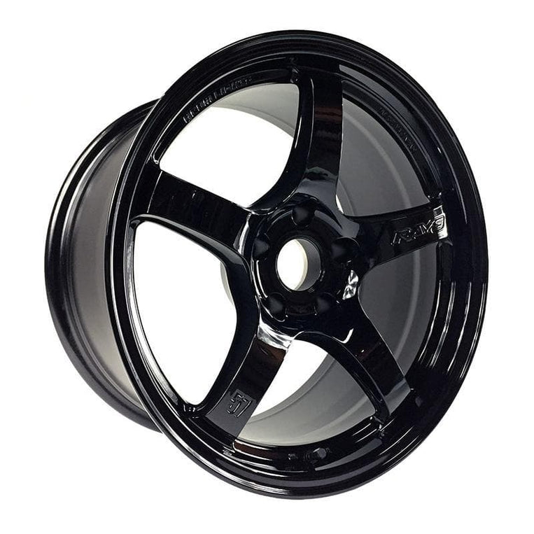 Gram Lights 57DR 18x9.5 +38 5x114.3 Semi Gloss Black