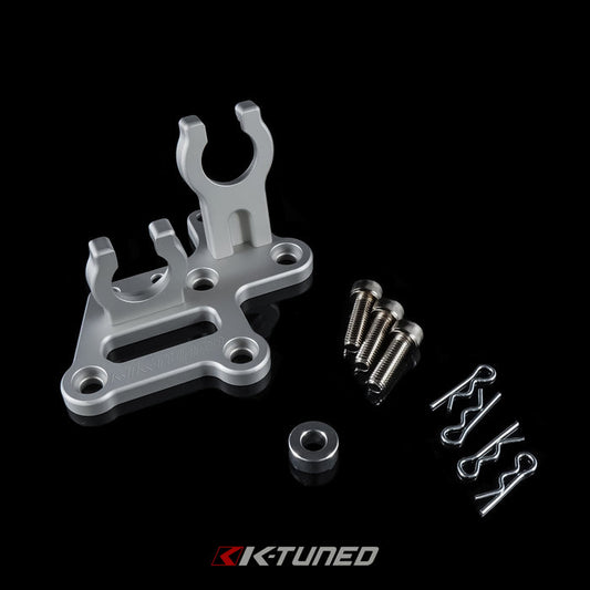 K-Tuned Billet Shifter Cable Trans Bracket (Version 2) - KTD-CAB-BK2