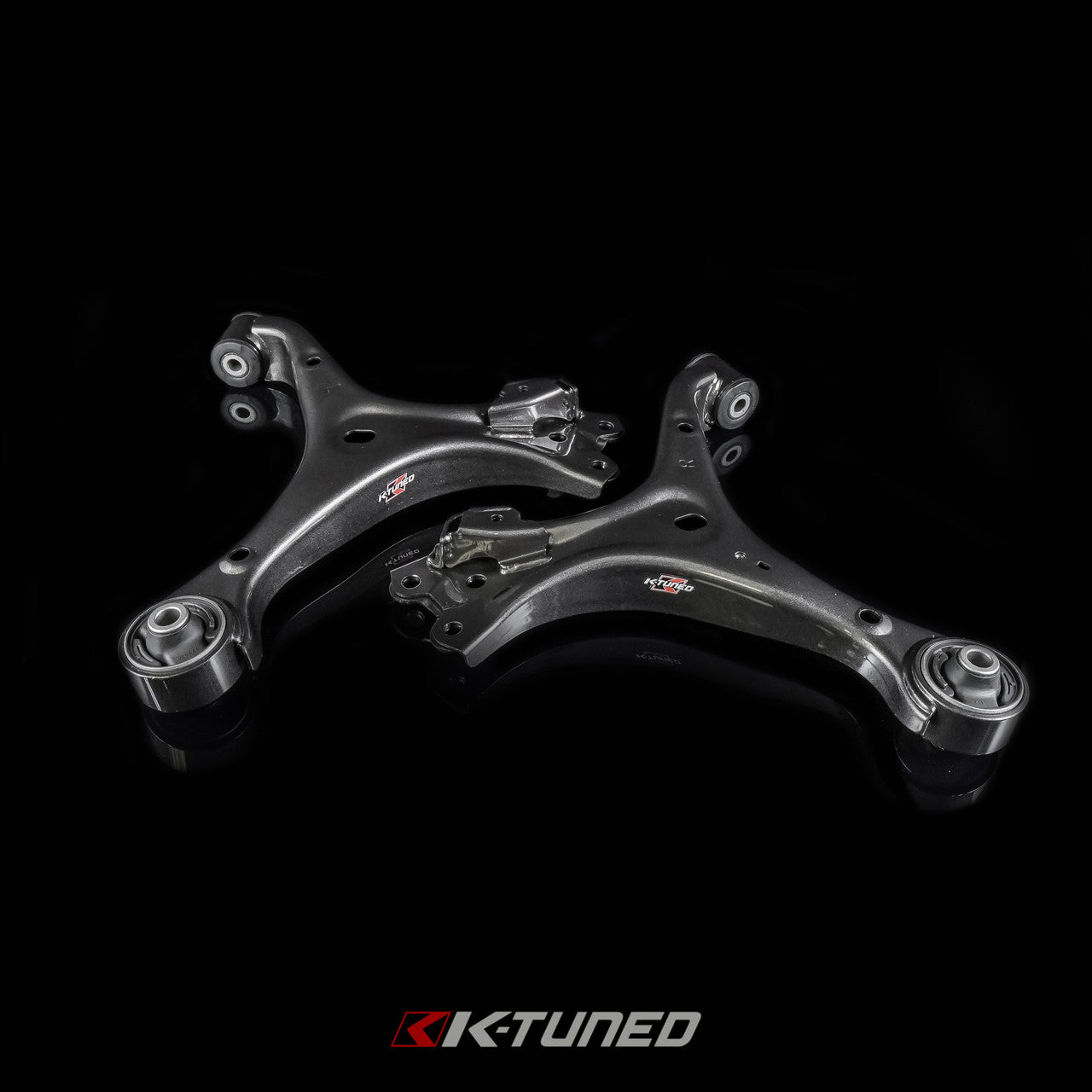 K-Tuned Front Control Arm 2012-15 Civic Base and Si - Hardened Rubber Bushing