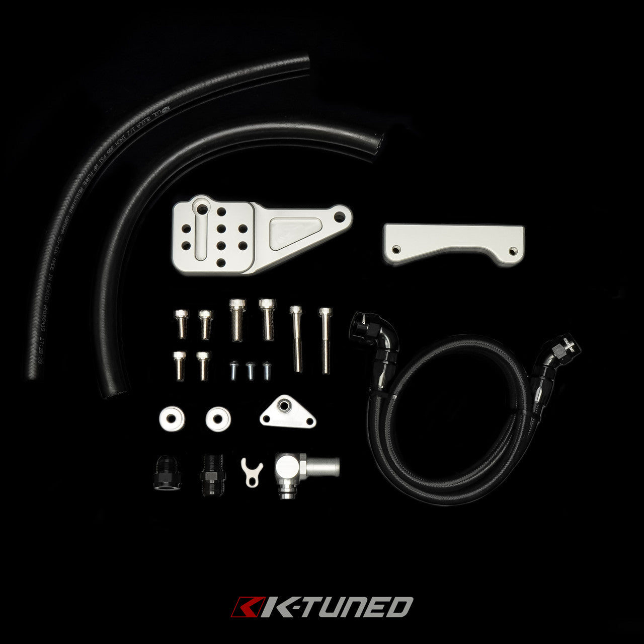 K-Tuned  Power Steering Relocation Kit  - 02-04 RSX / K-Swap