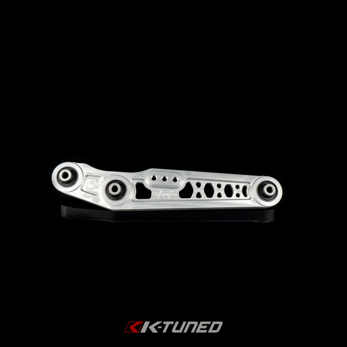 K-Tuned Rear Lower Control Arm (Rubber Bushing) Silver - EG/DC2