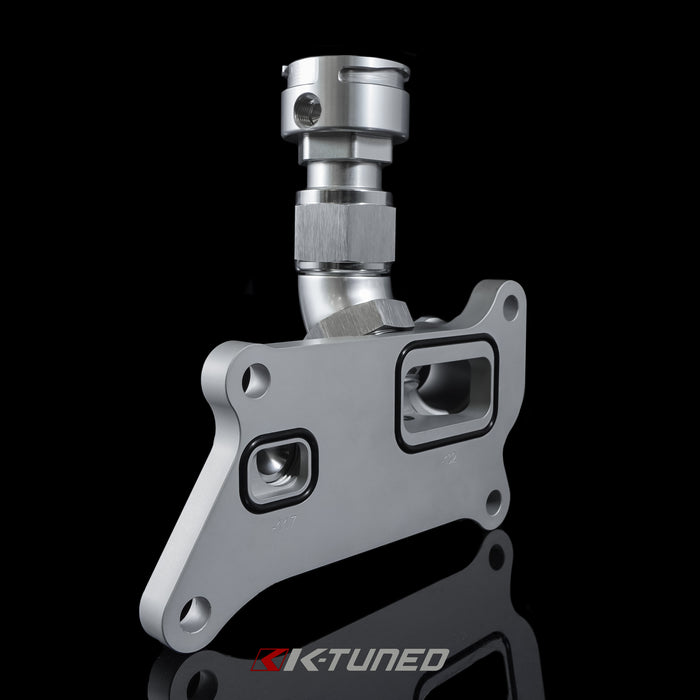 K-Tuned Angled Upper Coolant Housing | K24/K20Z3