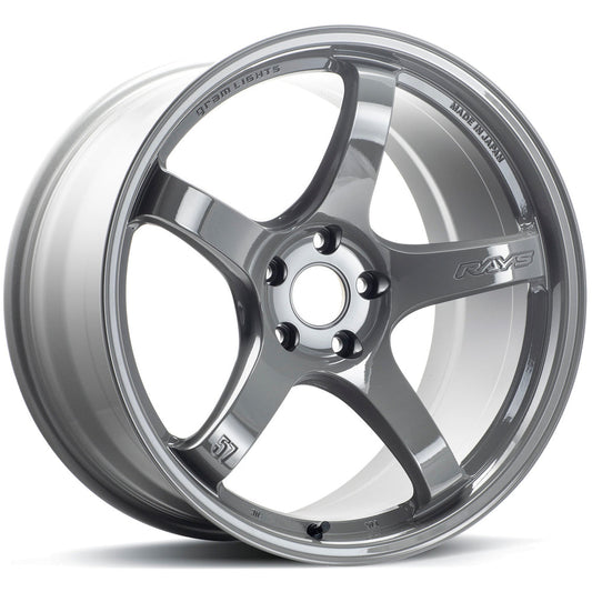 Gram Lights 57CR 17x9 +38 5x114.3 Glossy Gray