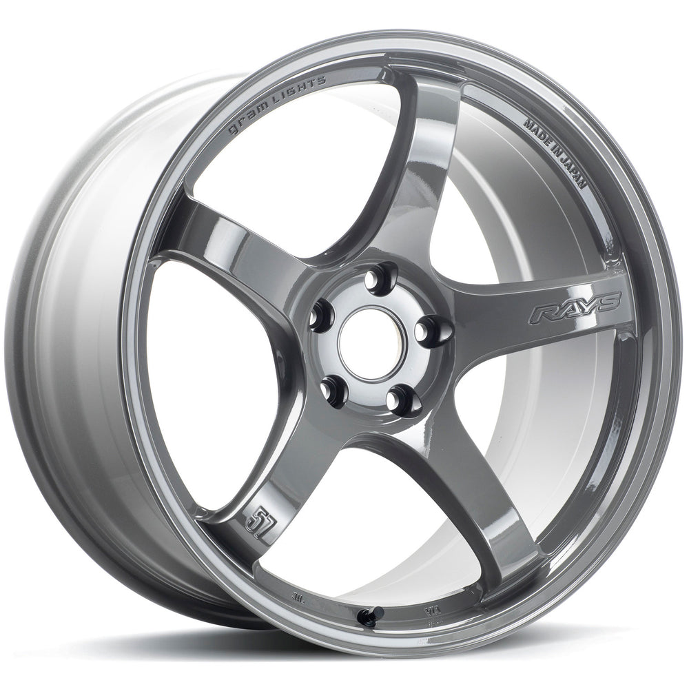 Gram Lights 57CR 18x9.5 +38 5x114.3 Glossy Gray