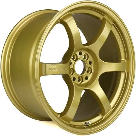 Gram Lights 57DR 15x8.0 +35 4x100 Gold